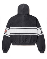 Vale Forever Cursive Zip Up Black