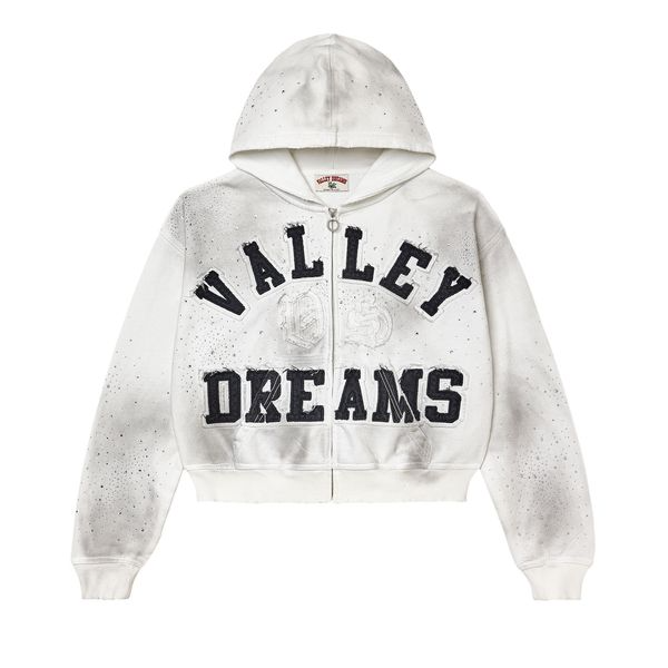 Buy Vale Forever Classico Zip Up Hoodie 'White'