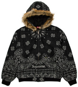 Supreme Bandana Jacquard Denim Black