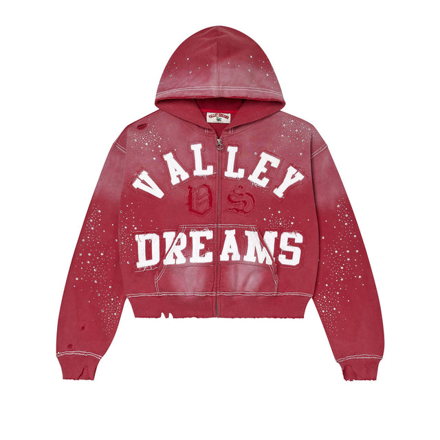 Buy Vale Forever Classico Zip Up Hoodie 'Ruby'