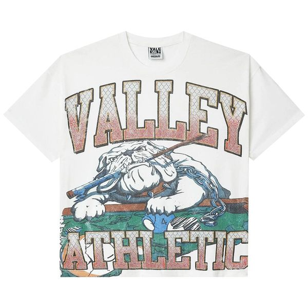 Vale Forever Polo Bling T-shirt White
