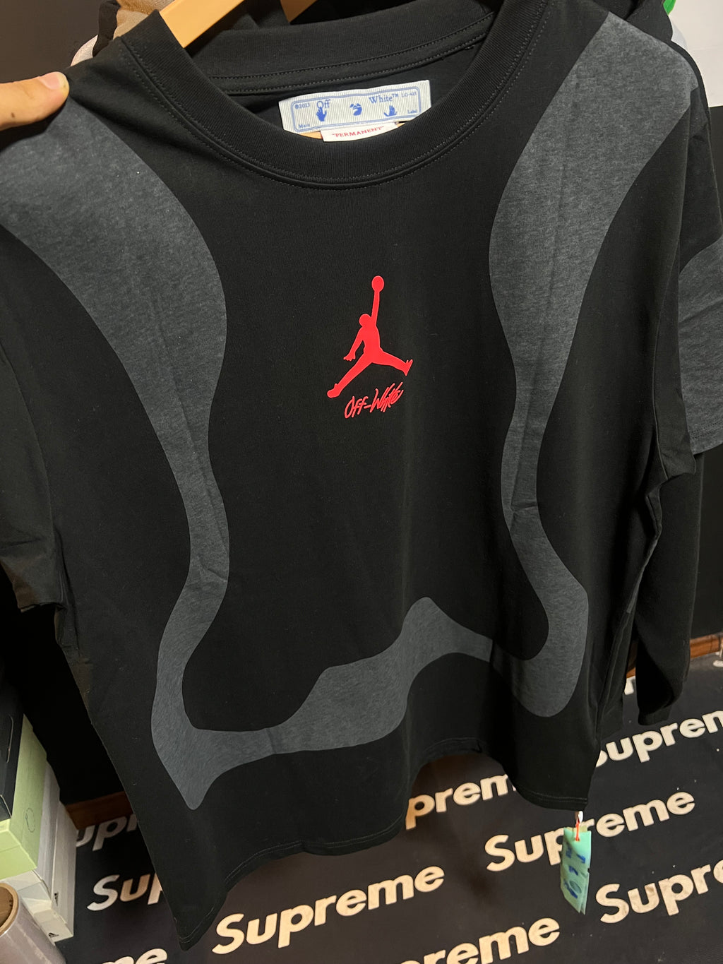 Off-White x Jordan T-Shirt 'Black'