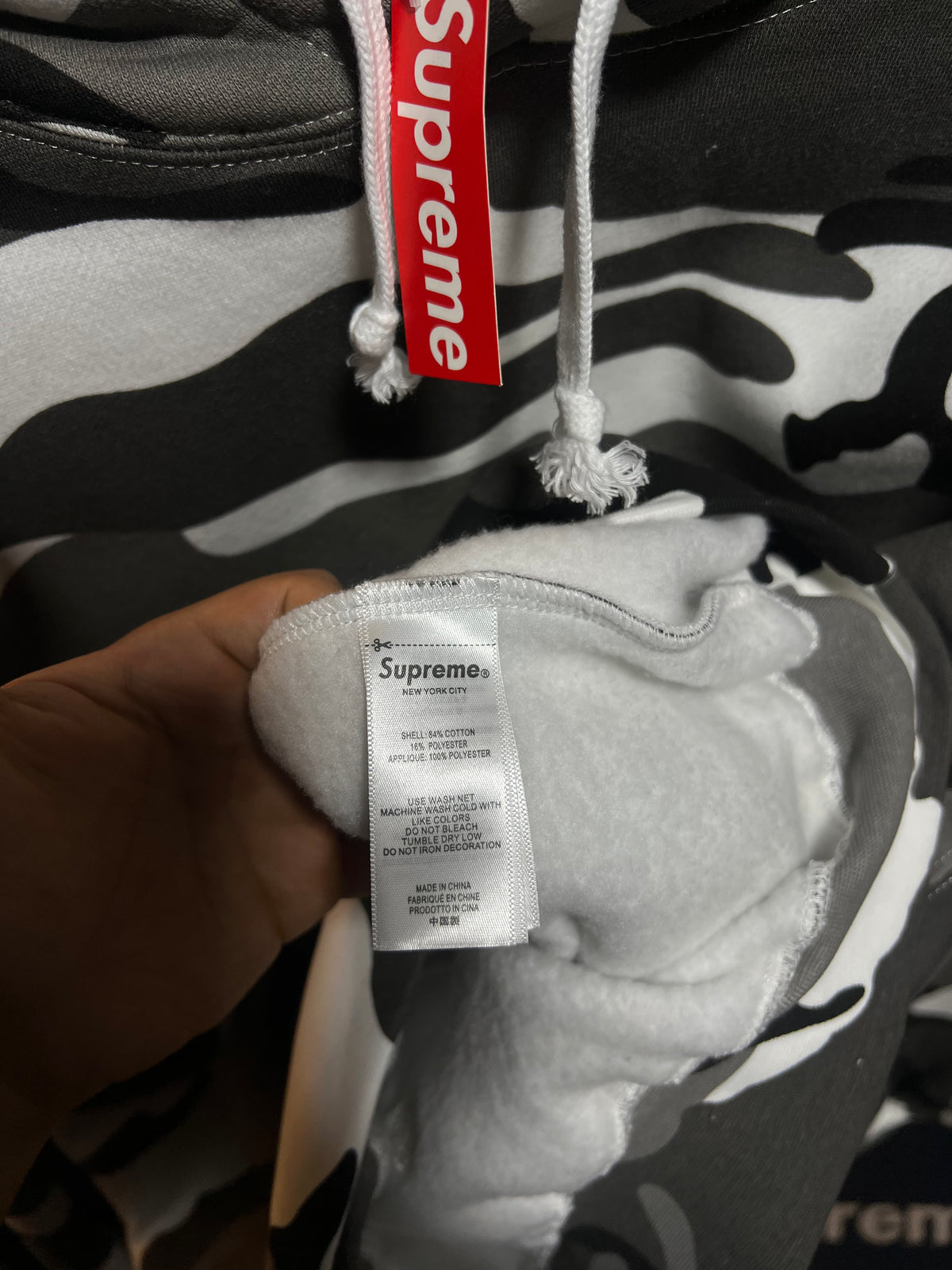 Supreme x B.B. Simon Zip Up Hooded