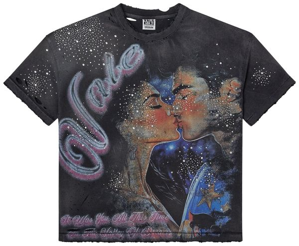 Vale Forever Fated Yours Bling Tee Black