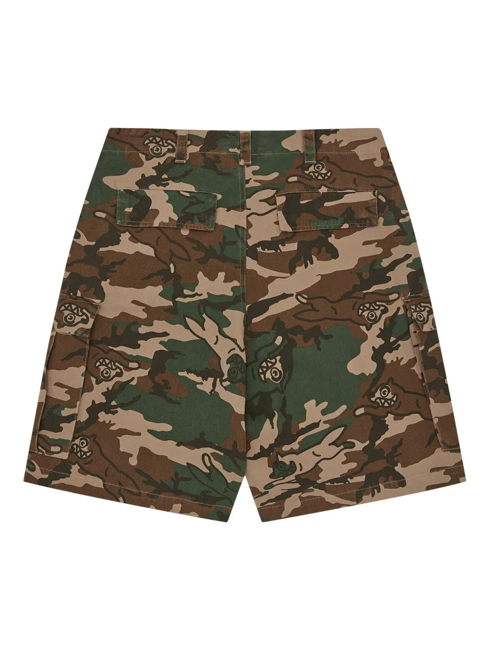 Icecream RUNNING DOG WOODLAND CAMO - Shorts