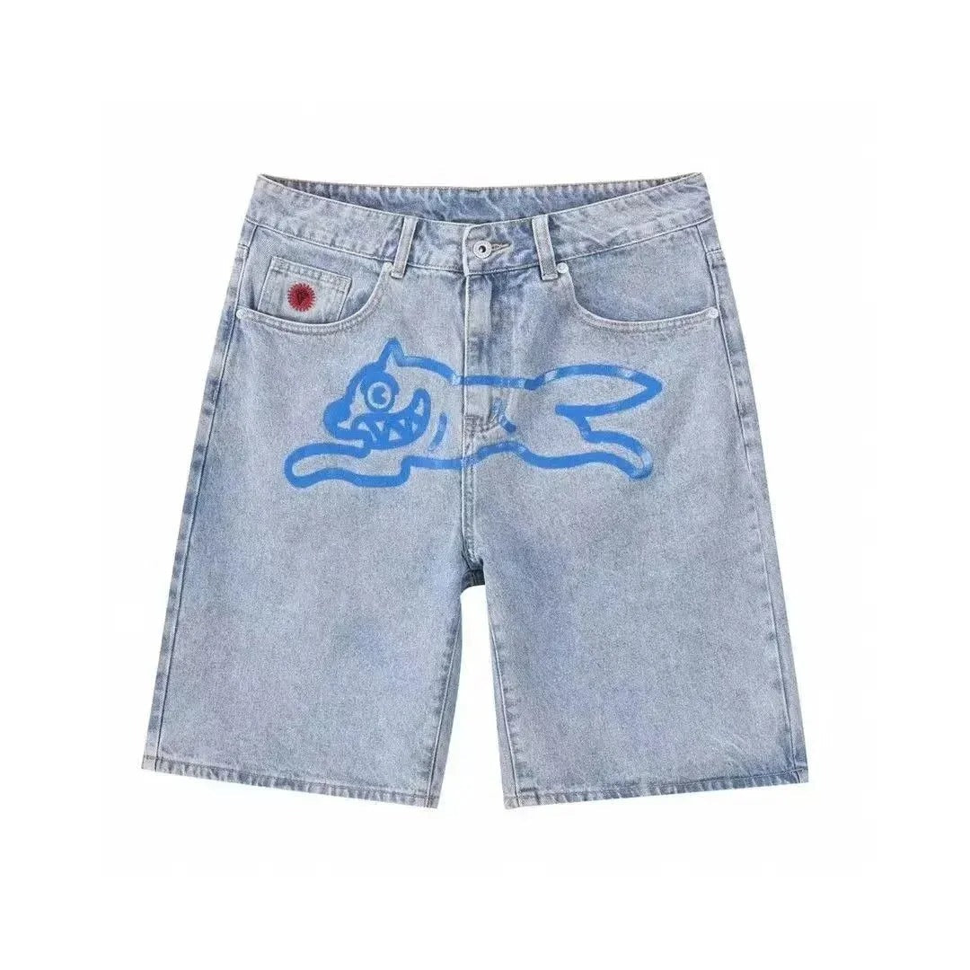 RUNNING DOG DENIM SHORTS