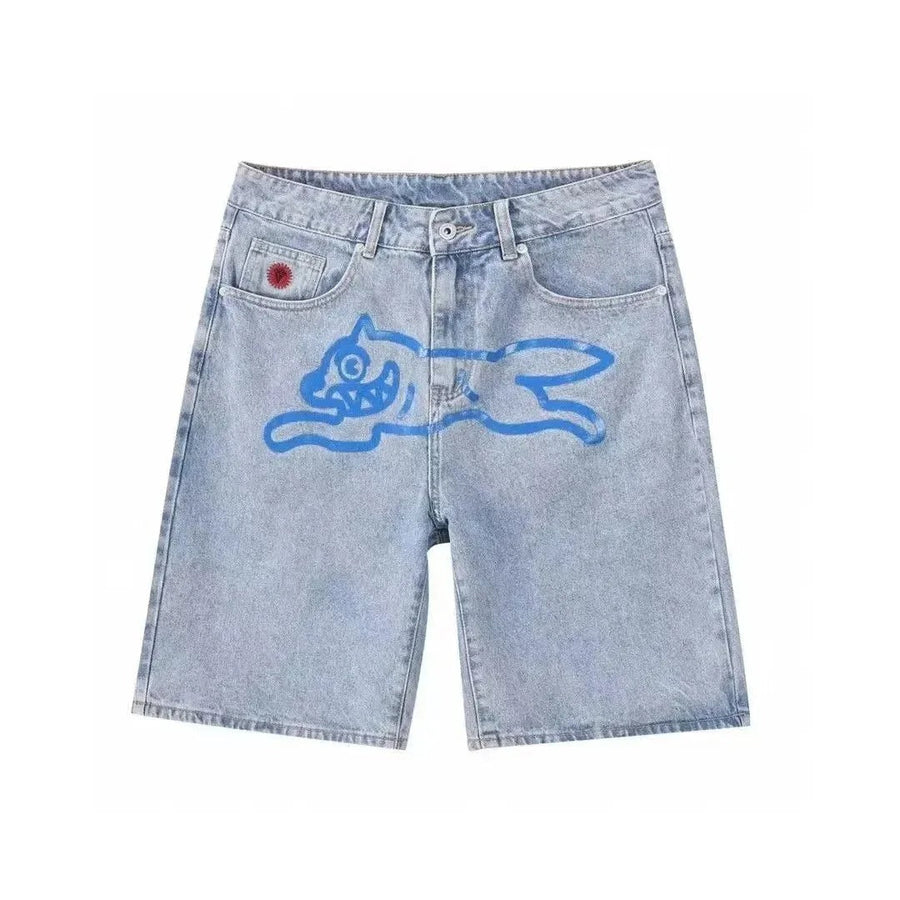 RUNNING DOG DENIM SHORTS