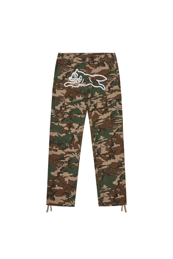 IceCream Running Dog Woodland Camo