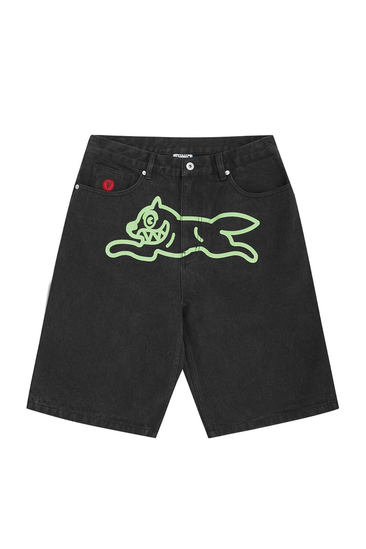 RUNNING DOG DENIM SHORTS