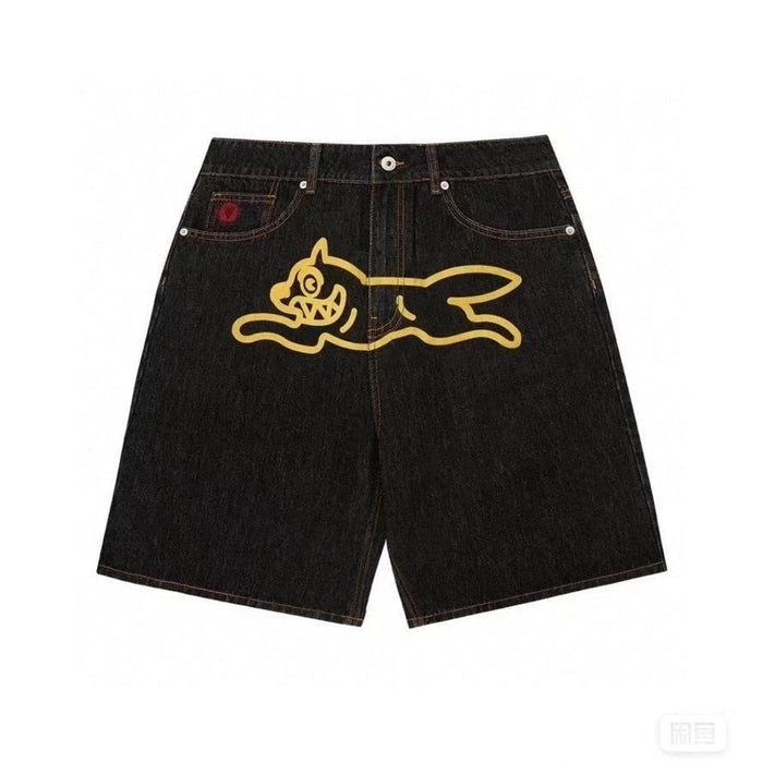 Icecream Ice Cream Running Dog Denim