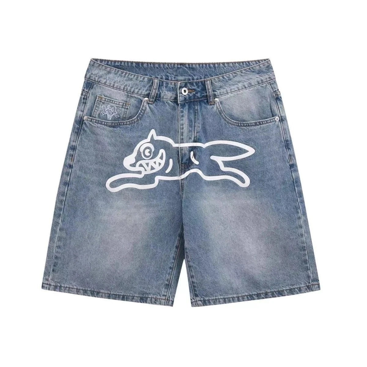 RUNNING DOG DENIM SHORTS