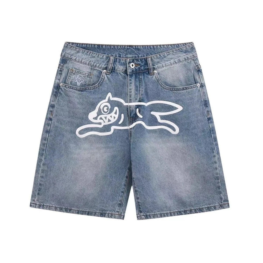 RUNNING DOG DENIM SHORTS
