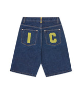 Running Dog Denim Shorts