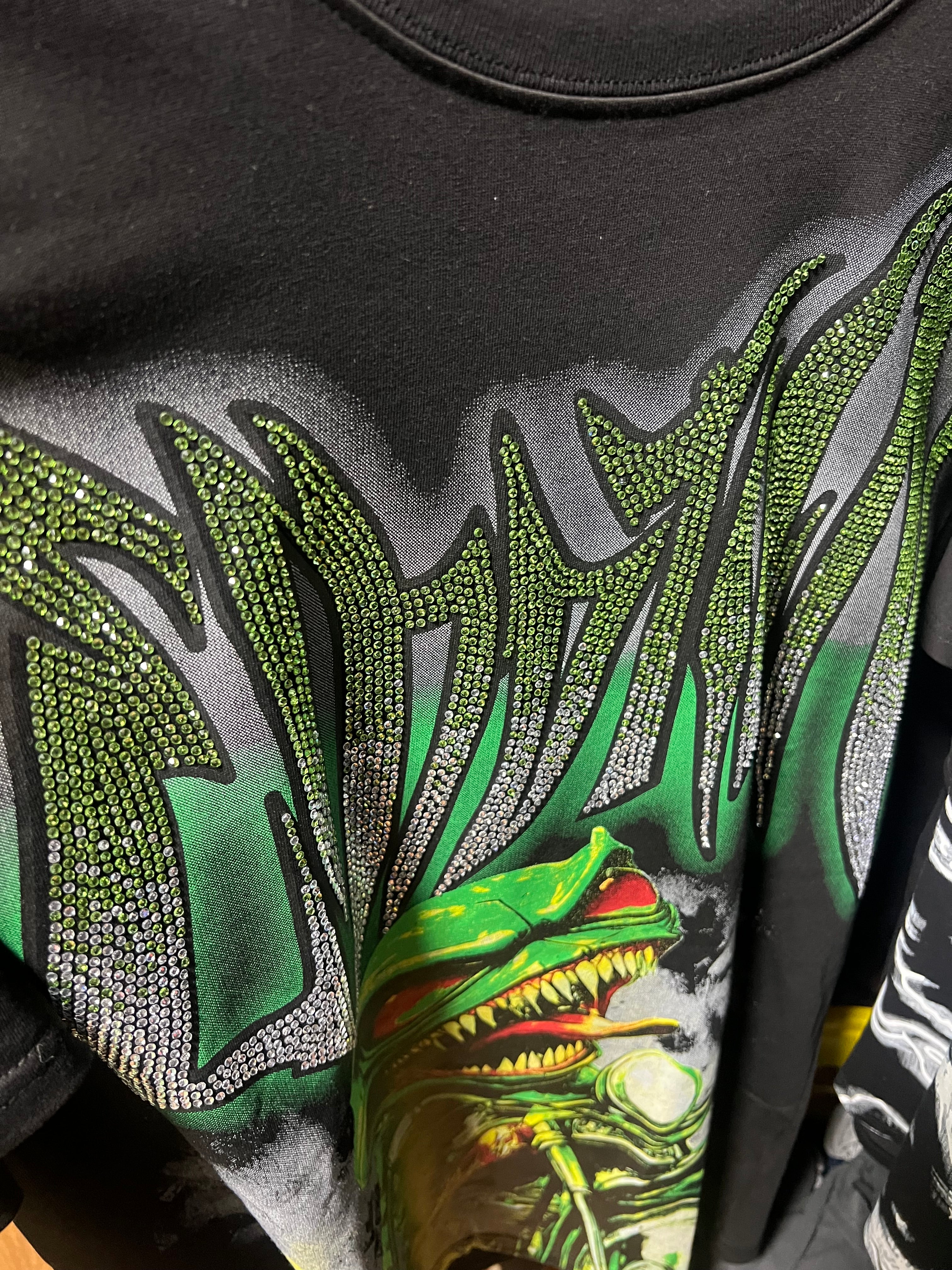 Mixed Emotion Tee Green