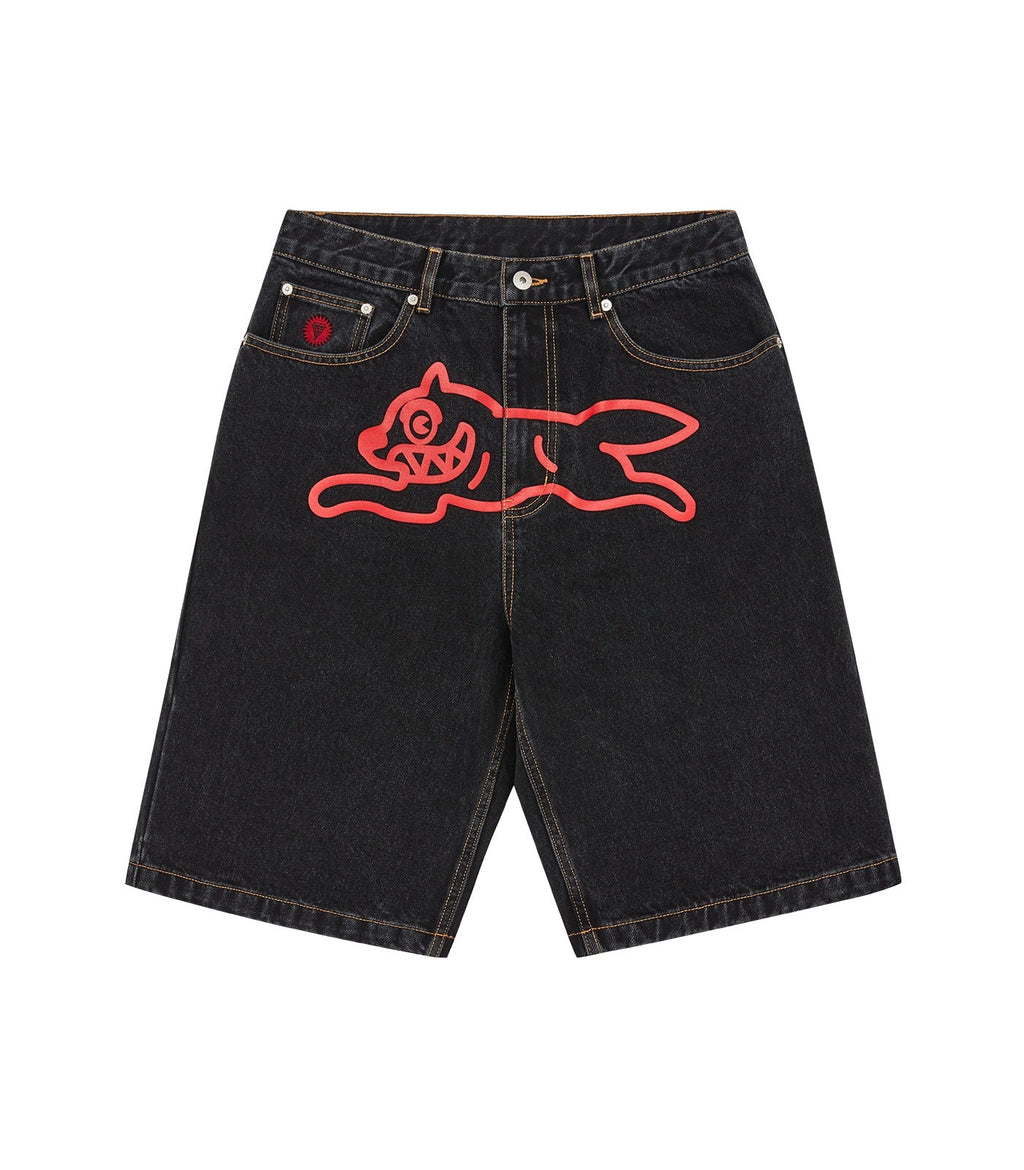 RUNNING DOG DENIM SHORTS