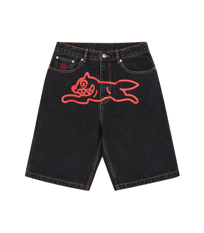 RUNNING DOG DENIM SHORTS
