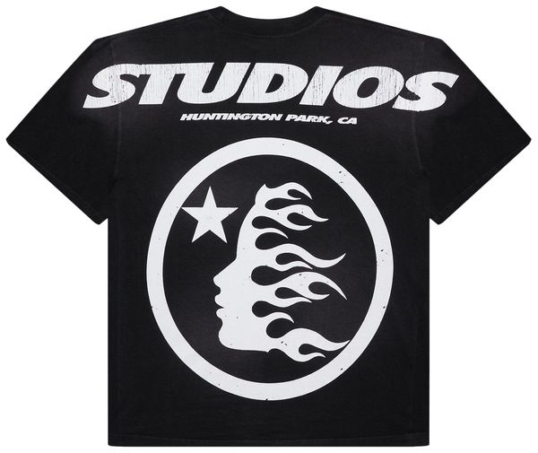 Hellstar Studios Cartoon Logo Glitter Logo T-Shirt