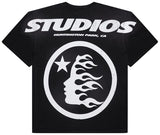 Hellstar Studios Cartoon Logo Glitter Logo T-Shirt