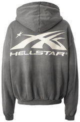 Buy Hellstar Hs Logo Zip-Up 'Grey'