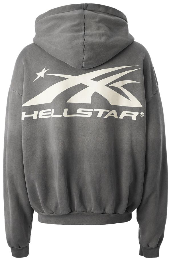 Buy Hellstar Hs Logo Zip-Up 'Grey'