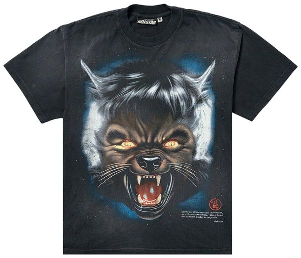 Hellstar Full Moon T-Shirt "Black"