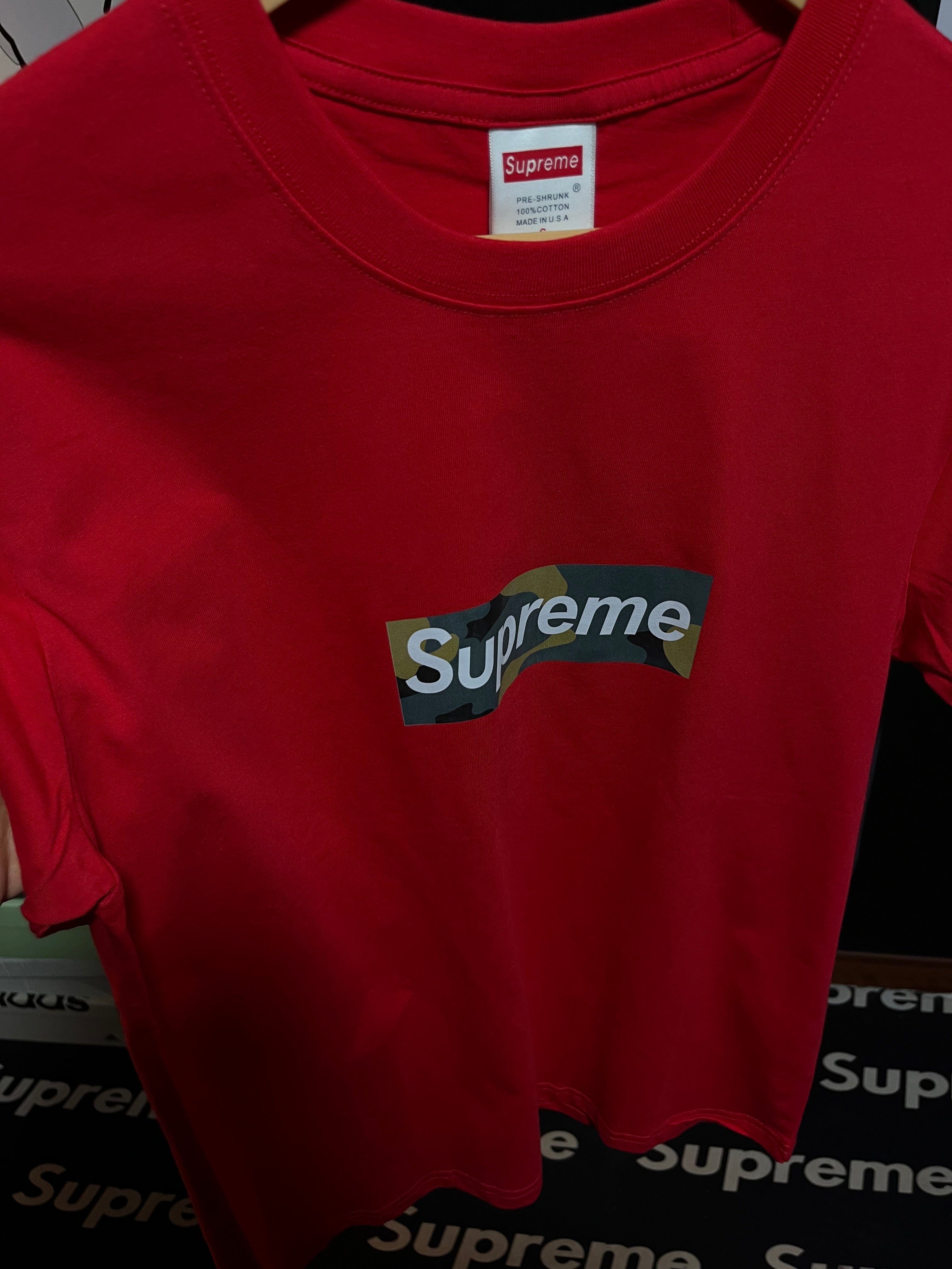 Supreme Supreme Camo Box Logo Tee