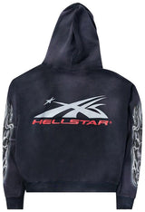 Buy Hellstar Airbrushed Skull Hoodie 'Black'