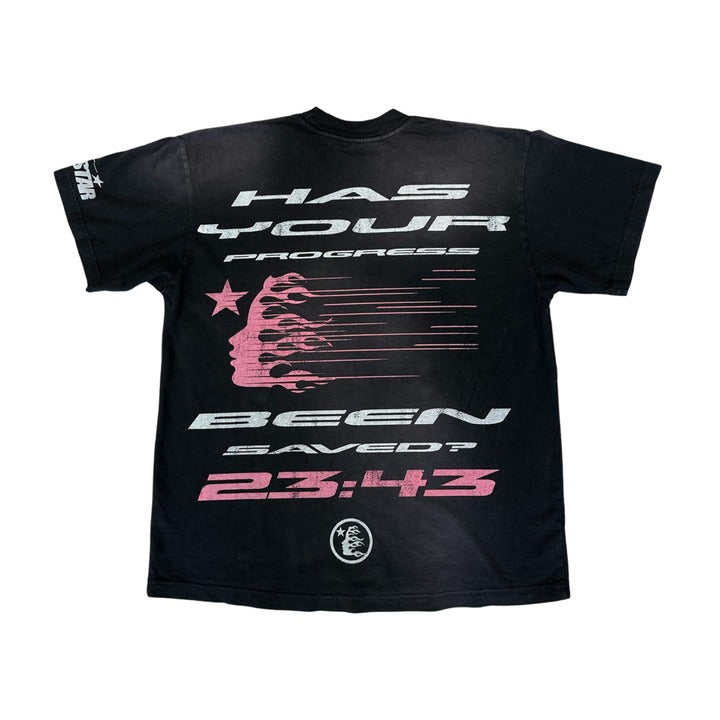 HELLSTAR QR Christ T-shirt Black