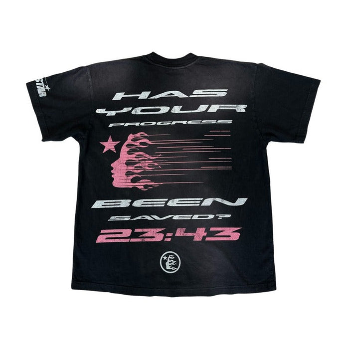 HELLSTAR QR Christ T-shirt Black