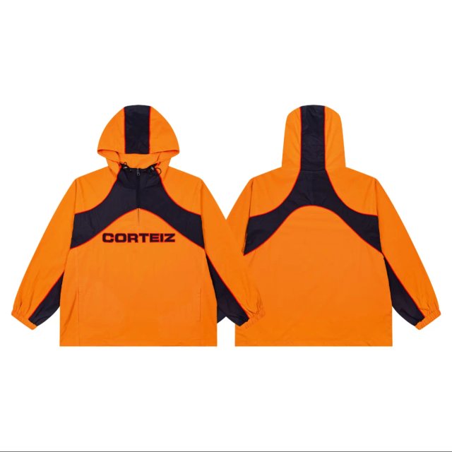 Corteiz Formation Windbreaker Orange