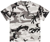 Corteiz Island Puff Print Tee Arctic Camo