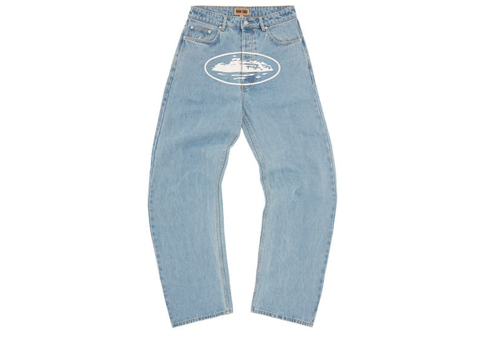 Buy Corteiz Alcatraz Baggy Jeans 'Stonewash'