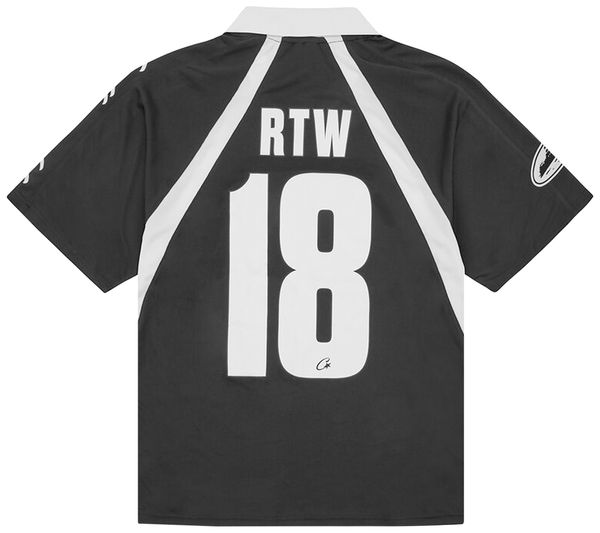 Buy Corteiz Allstarz Football Jersey 'Black'