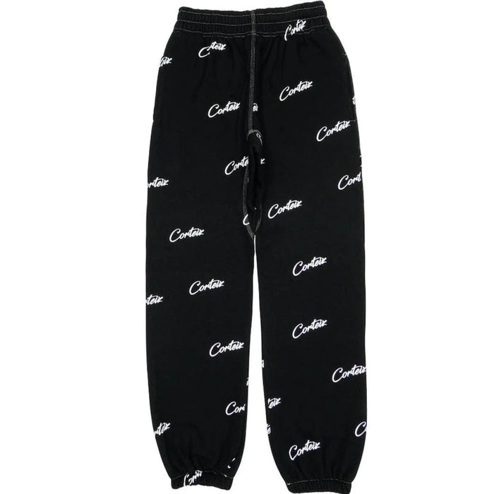 Corteiz All Over Print Joggers Black