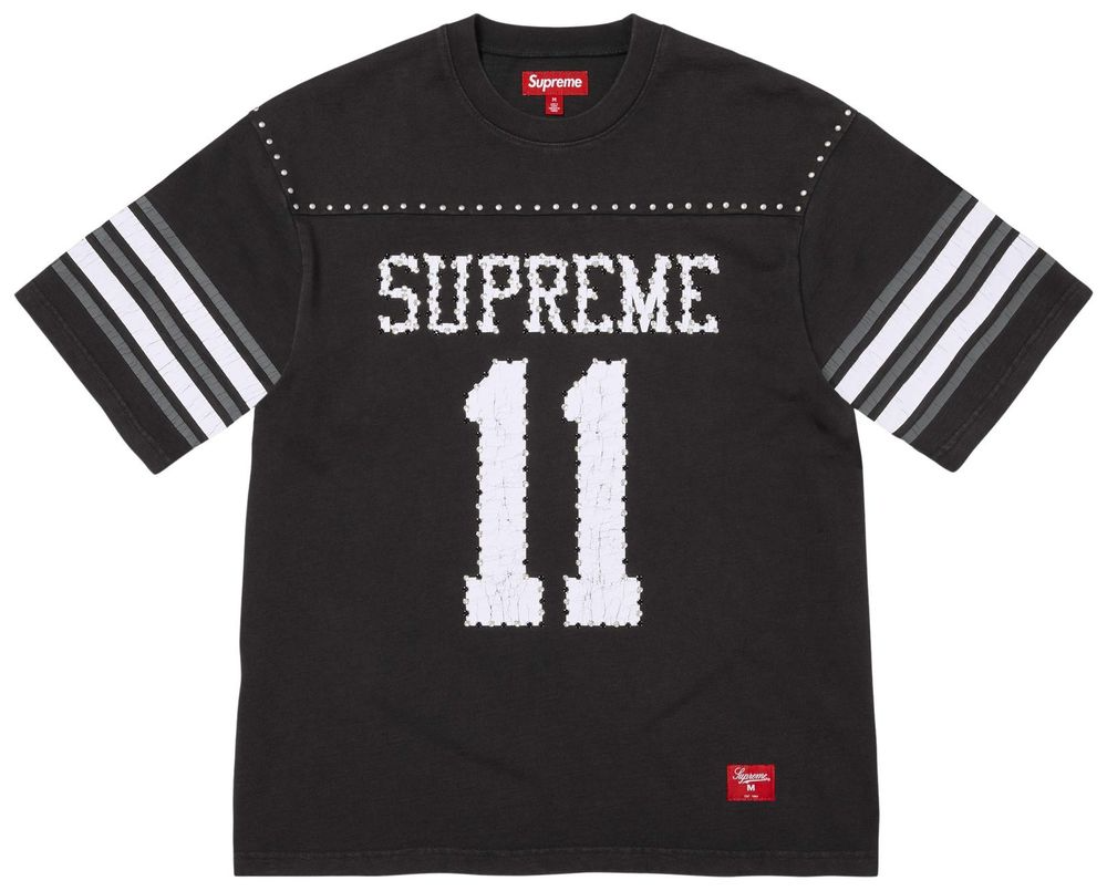 Buy Supreme Studded Short-Sleeve Top