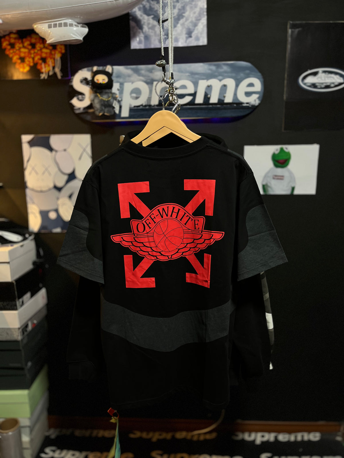 Off-White x Jordan T-Shirt 'Black'