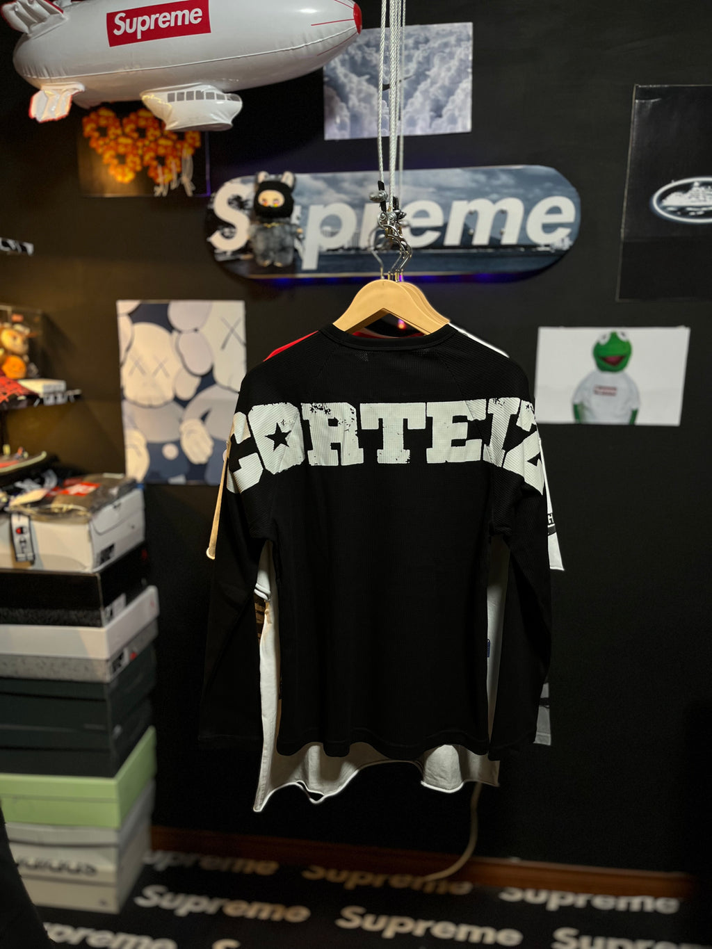 Corteiz Star Raglan Waffle Thermal
