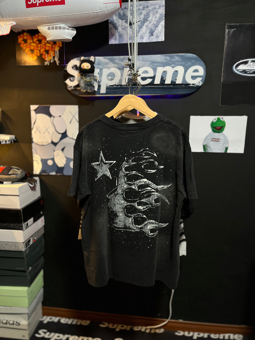 Hellstar Chrome Logo T-Shirt Black