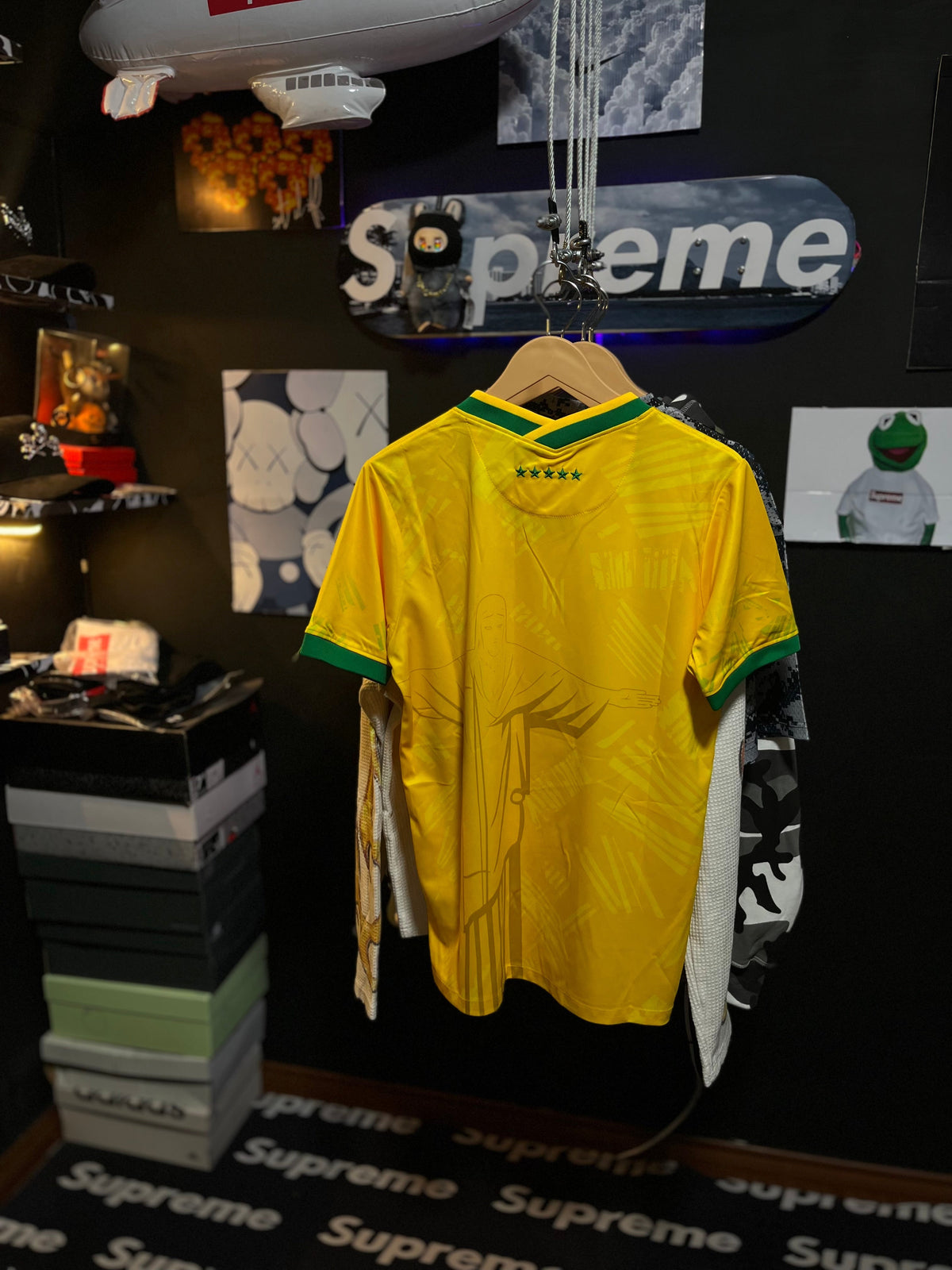 Camiseta Stussy x Brasil