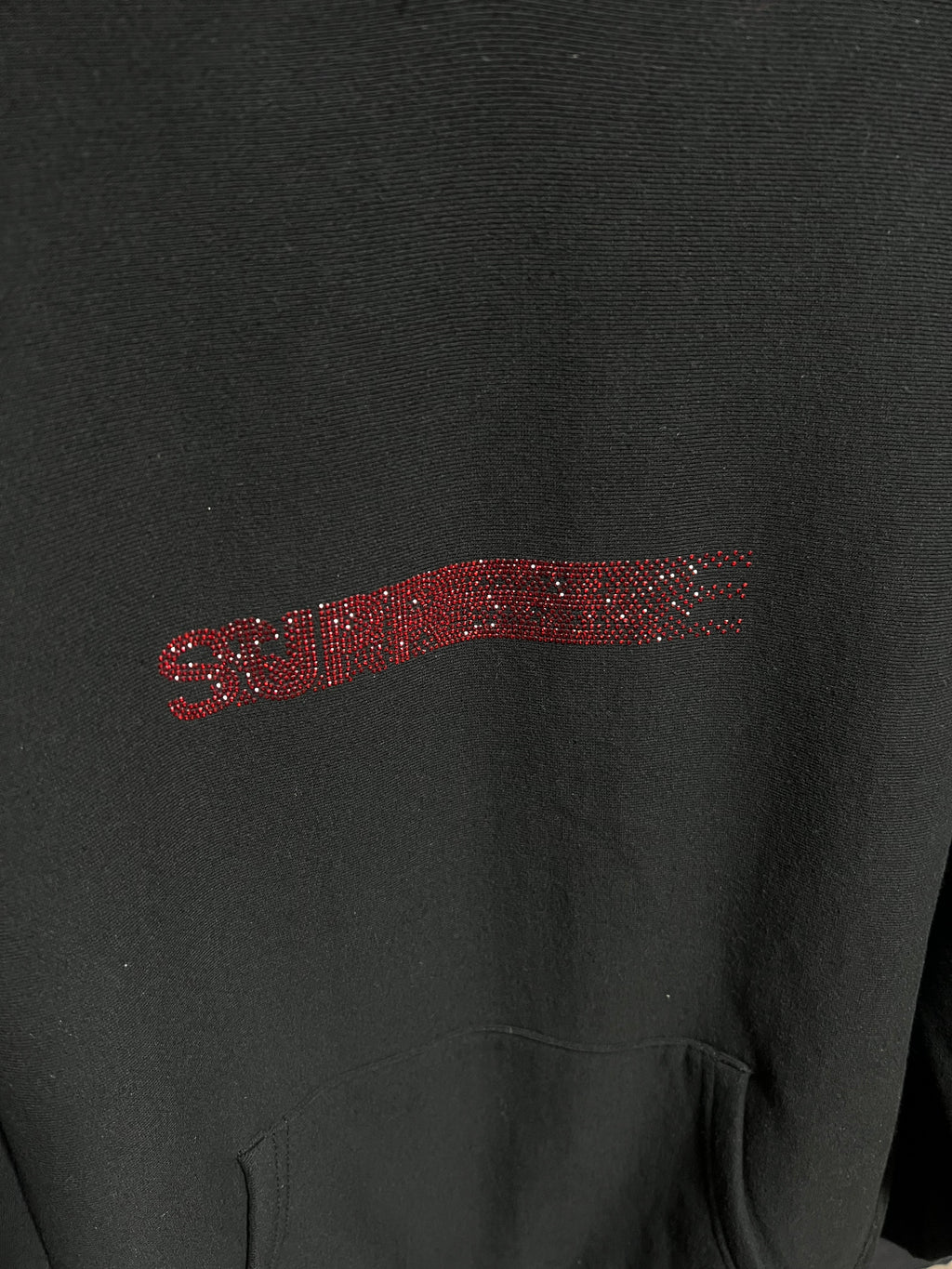 Supreme Swarovski Motion Logo Hoodie
