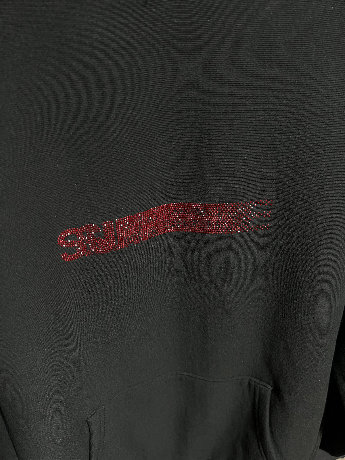 Supreme Swarovski Motion Logo Hoodie
