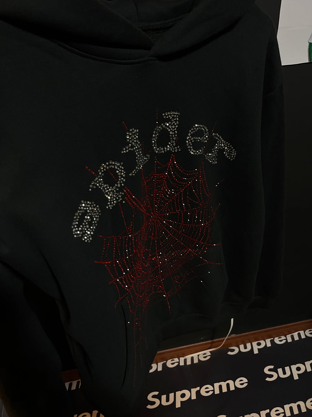 Hoodie Sp5der OG Rhinestone