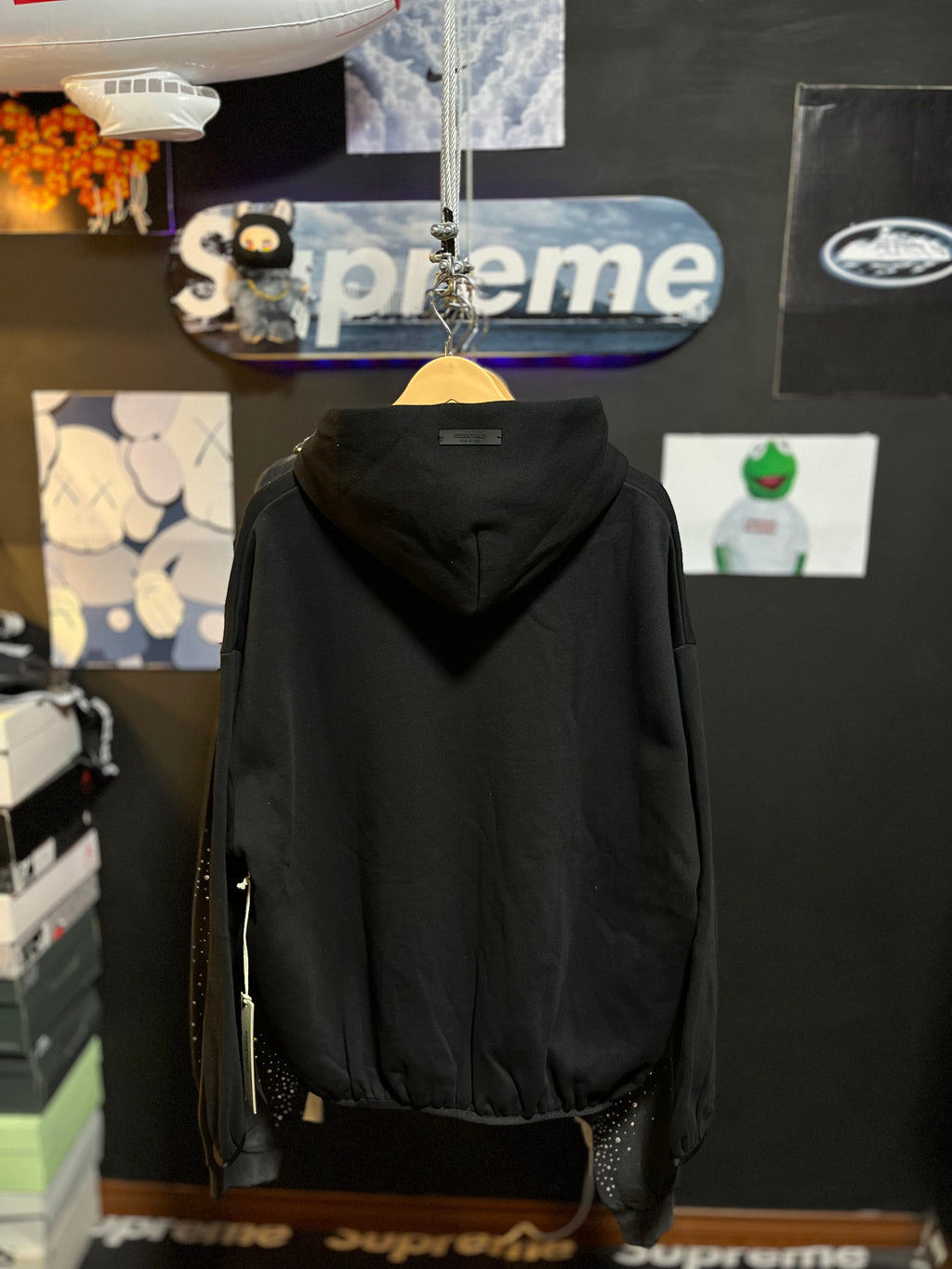 Essentials NBA Hoodie - Black