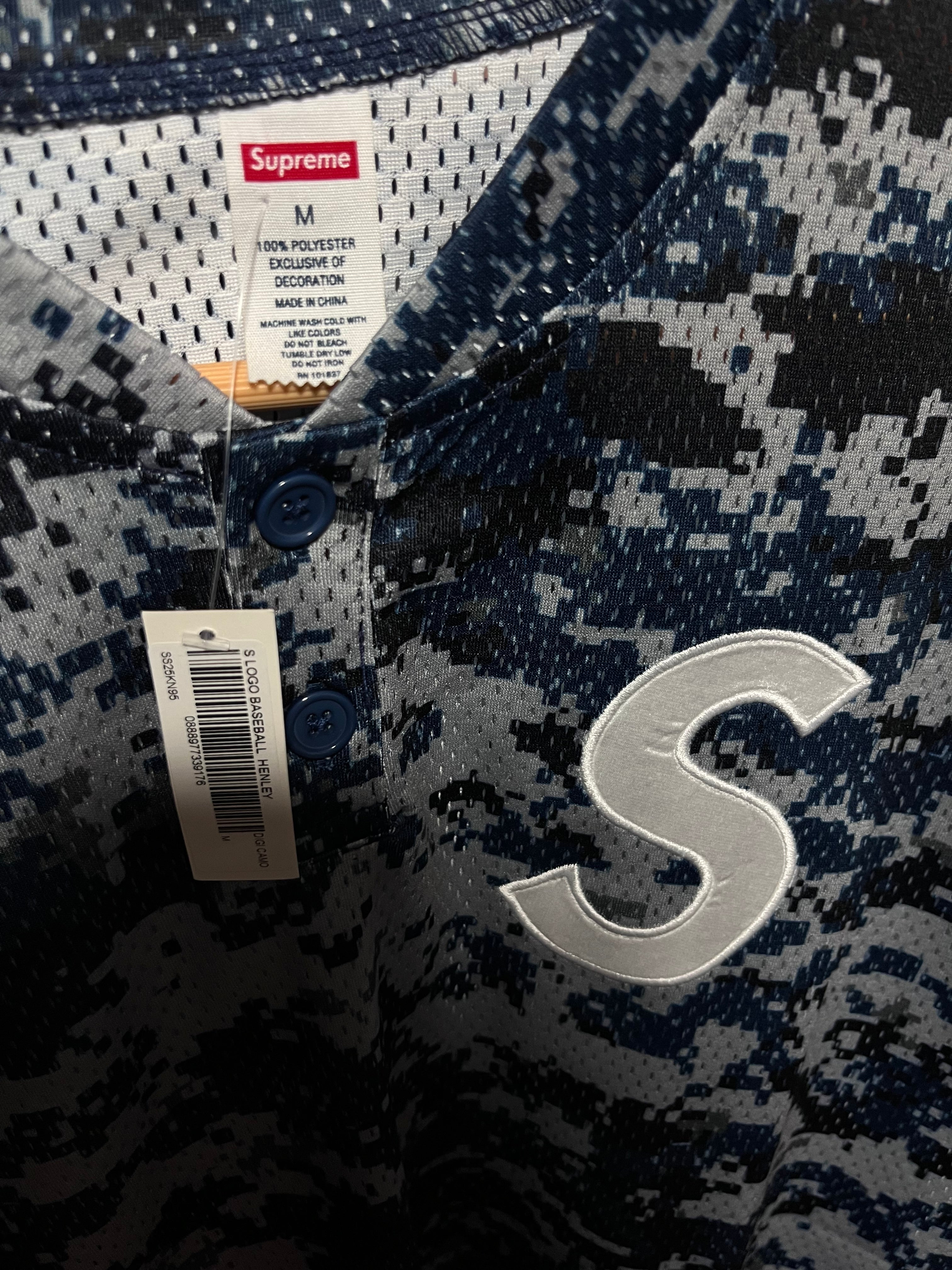 Supreme Top S Logo Henley