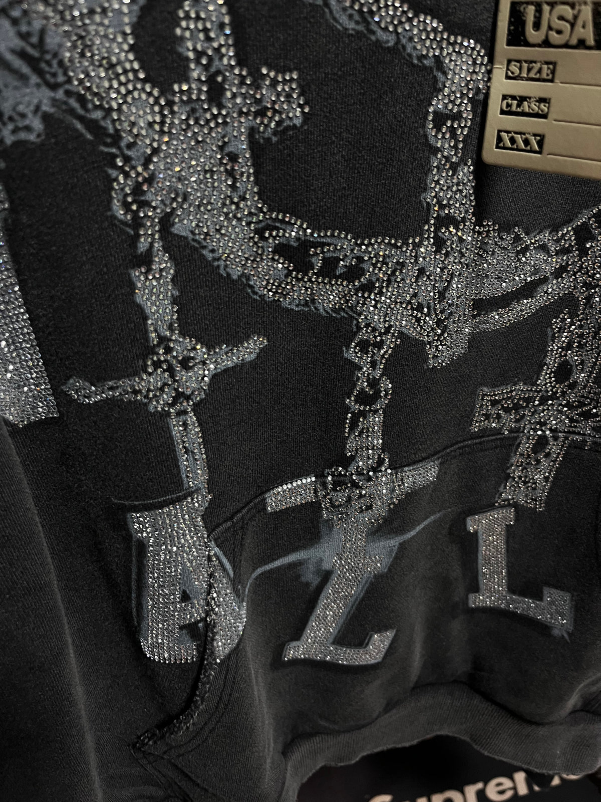 Vale Forever Big Chain Hoodie 'Black'