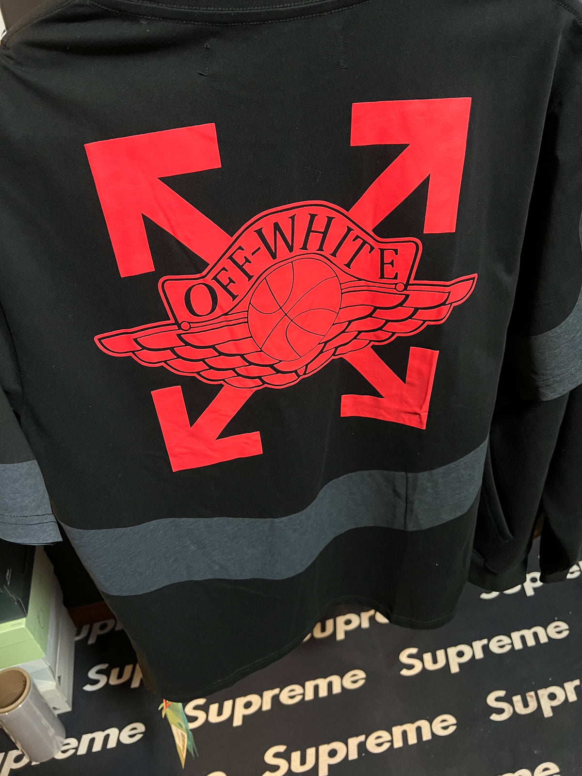 Off-White x Jordan T-Shirt 'Black'