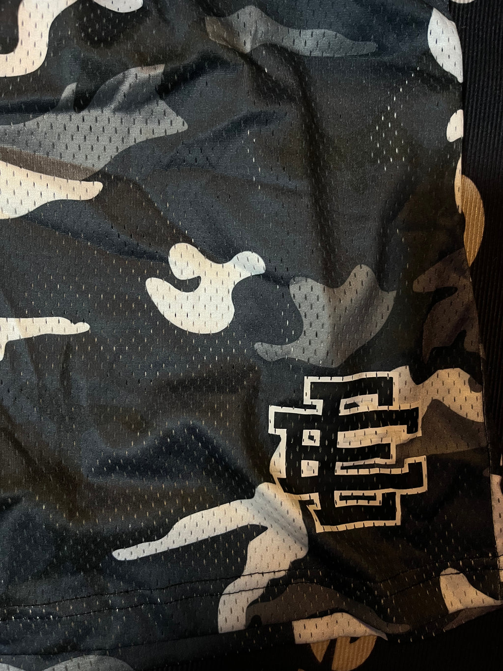 Buy Eric Emanuel EE Basic Short 'White/Black EE Camo