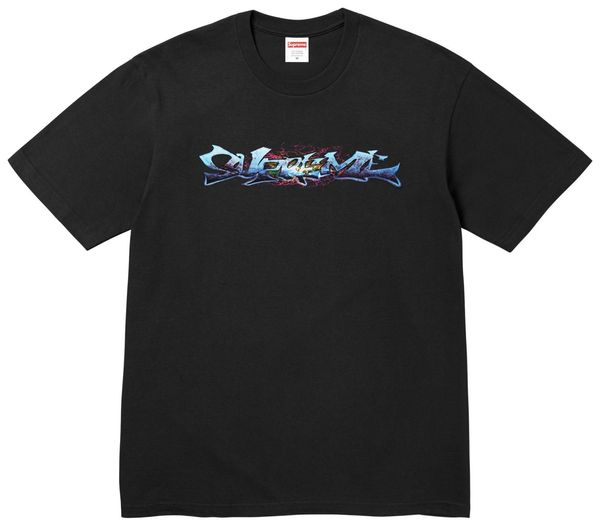 Buy Supreme Tag Tee 'Black'