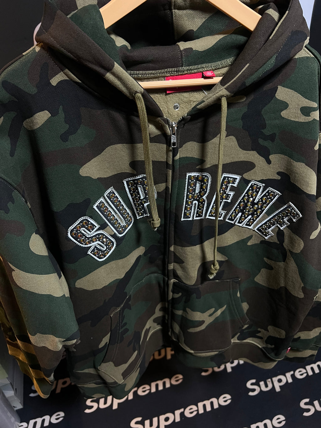 Supreme x B.B. Simon Zip Up Hooded
