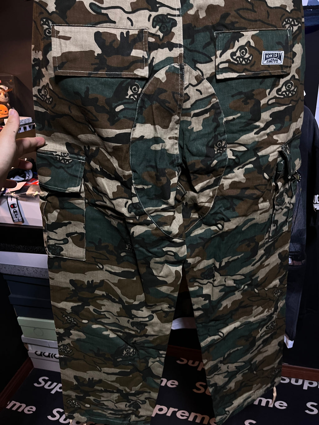 Icecream RUNNING DOG WOODLAND CAMO